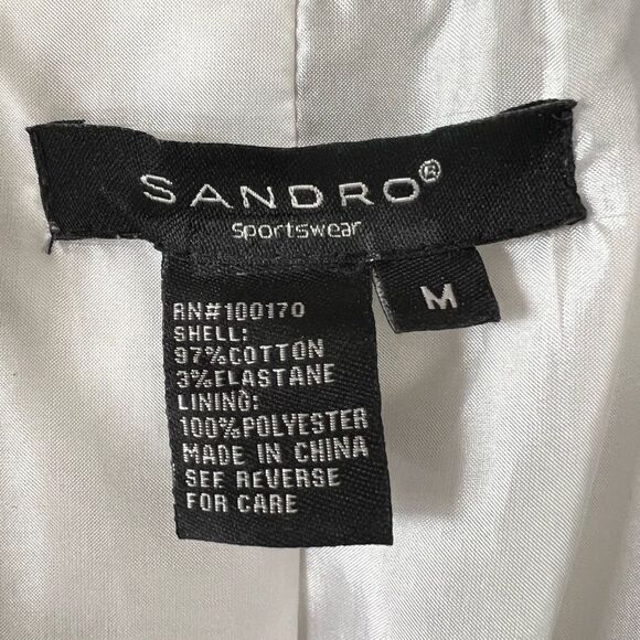 Sandro Sportswear Zebra Print Jacket - Picture 5 of 9